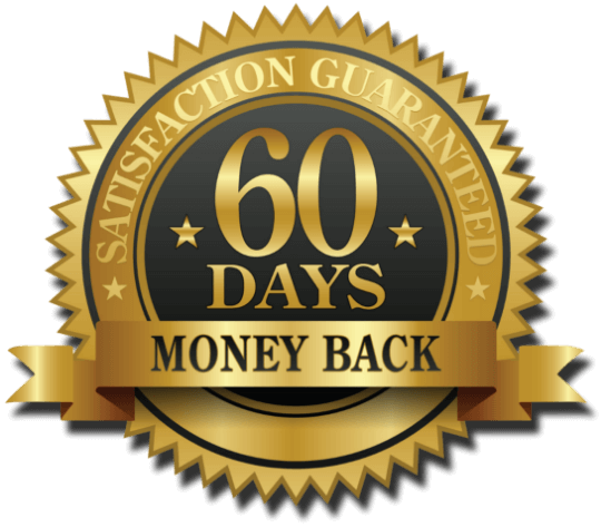60 Days Moneyback badge